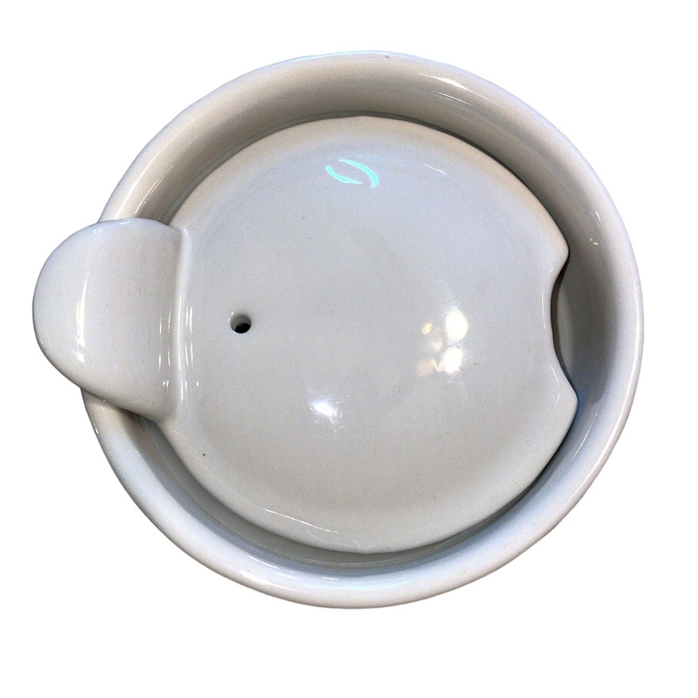 Rae Dunn Happy Ceramic Travel Tumbler with Lid - Picture 3 of 6